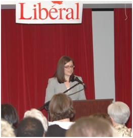 Alyssa Brierley gets nominated by federal Liberals.