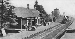 Aurora old picture There was a time when the Burlington station served the community just the way the Aurora station served it’s community. Can Burlington do what Aurora has done?