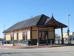Aurora train station 1 Aurora managed to save its old railway station.