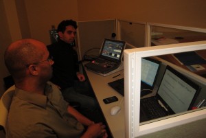 City Hall staff on standby to handle emails and telephone calls during the live Cable cast on the development of the city’s Strategic Plan