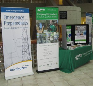 Literature and information on what to do in an emergency is set out at city hall.  Worth looking at if you’re in the building.