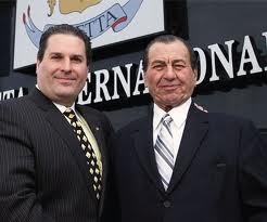 Paletta International, a company with large land holdings in Burlington and the developer of some of the larger housing developments constantly tangles with the city over land use issues  Angelo Paletta is on the left.