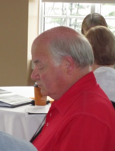 John Taylor, the most senior member of Burlington city council is usually a jolly fellow with a quick smile, can also be very pensive and reflective.  He was not flashing any smiles at a Community Development Committee meeting last Monday.