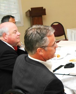 Mayor Goldring and John Taylor at the Roundtable on the Escarpment. The Minister of Transportation certainly heard their words – did she feel the passion?