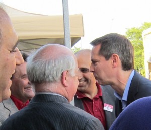 Didn’t expect to see Ward 3 councilor John Taylor on hand to see the Premier but there he was along with Ward 1 councilor Rick Craven – each getting their handshake and political blessing