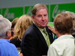 Cam Jackson on one of the hardest days of his life – results night during the last municipal election when he lost to Rick Goldring and, worse still, to Carol D'Amelio as well.