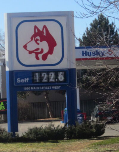 Husky in Hamilton $1.226