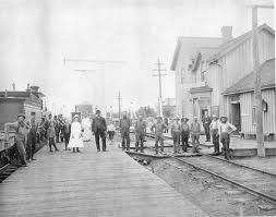 Freeman station old picture