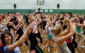 Zumba 400 people