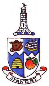 City crest - old hand drawn
