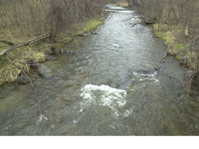 Creek flooding - Halton