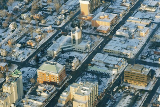 Downtown aerial 2000