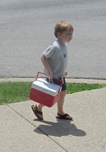 SOM 2012 boy with cooler