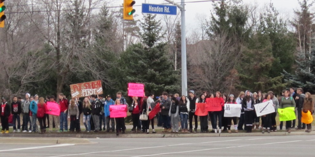 Lester Pearson at Upper Middle and Headon