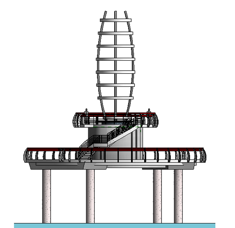 Node - architectural rendering