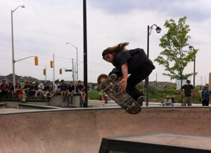 Skateboarding Norton elements