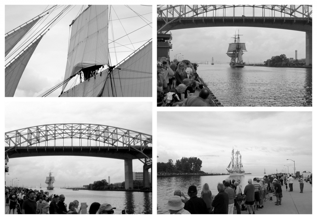 Tall Ships MLH Passing thru Modern History