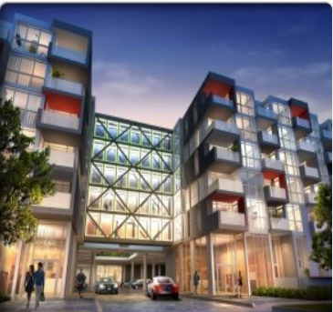Second design has a deck for residential use - a feature ADI has on another of its buildings - and parking at the ground level.  Retail will be built into the ground level as well.  Very short walk to Bronte Creek.