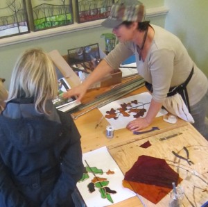 Teresa Seaton, a stained glass artist has been a prime mover behind the annual Art in Action tour - and is now part of the newly formed Arts and Culture Collective.