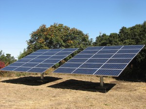 There are thousands of small solar panel installations like this across the province - they work very well and in many cases provide revenue for the owners.