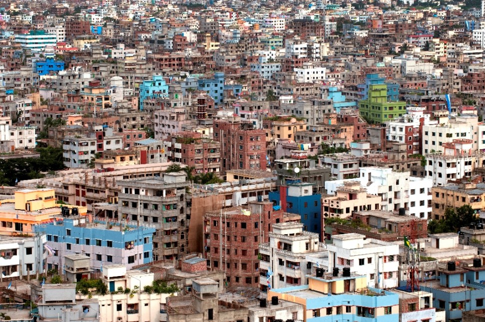 Urbanization dense Middle EAst