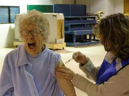 The flu shot is free - and it doesn't hurt THAT much.