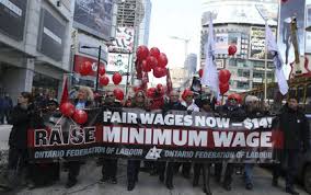 Fair wage parade