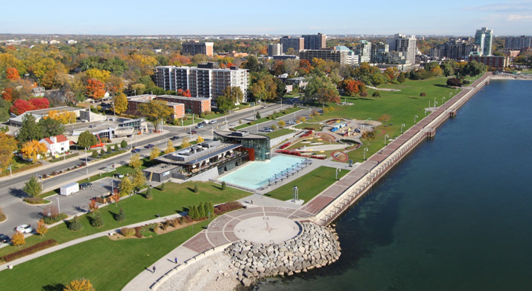 Aerial from west over SSP