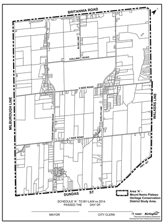 The area covers basically all of the western half of the Escarpment.