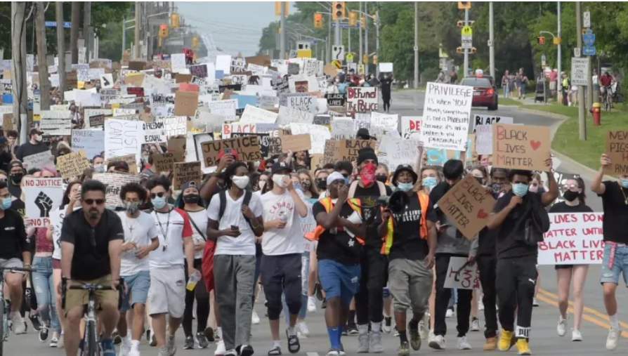 BLM march June