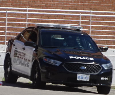 police cruiser second