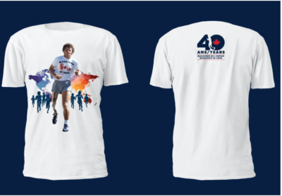 40th T shirt