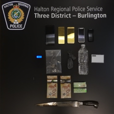 Drug arrest Stoddard - knife