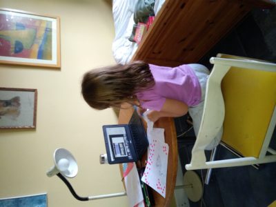 Bea at work