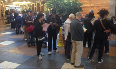 Flu shot line up