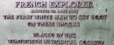 LaSalle plaque wording