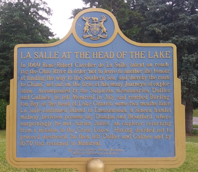 LaSalle prov plaque