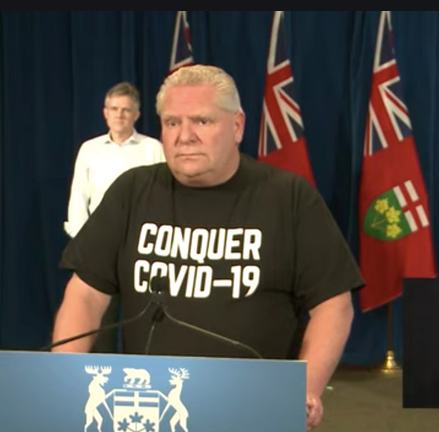 Doug Ford covid t shirt