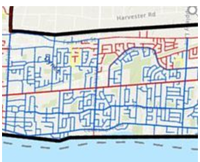 Stole ward 4 leaf map