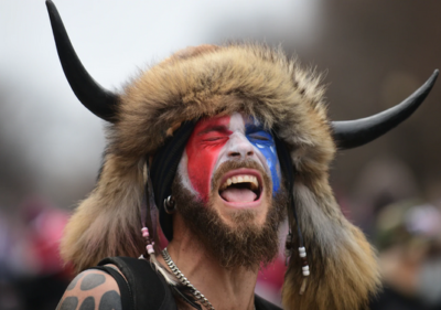 horned man