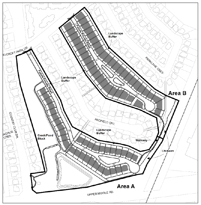 Area A and B detail