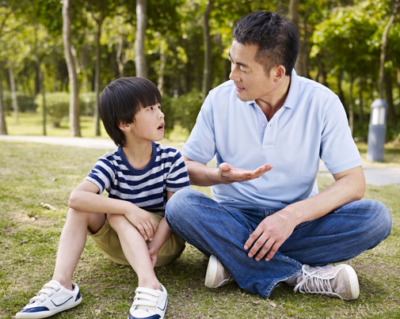 Parent tlk to young