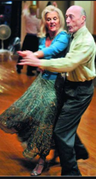dancing couple older