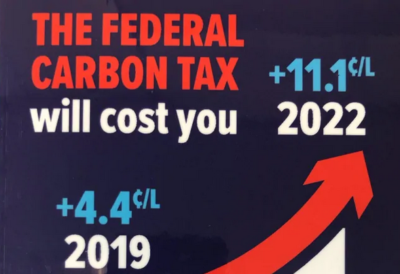 gas pump carnon label