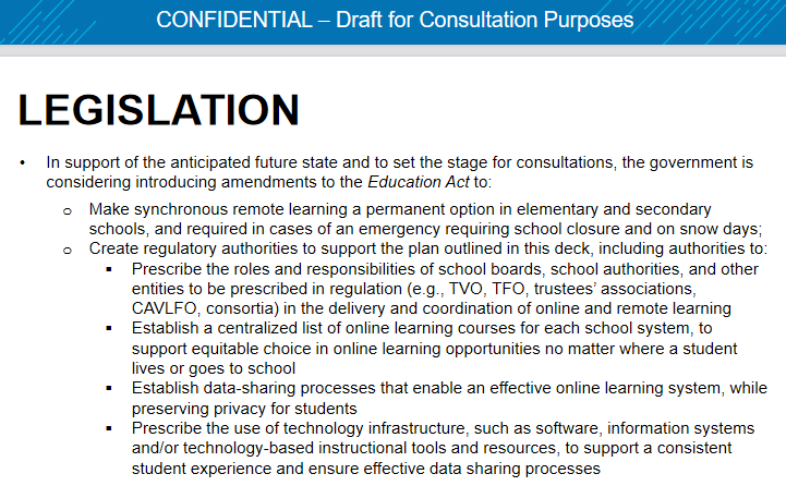 Ed legislation