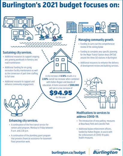 budget infographic
