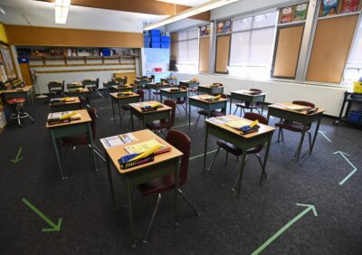 empty classroom