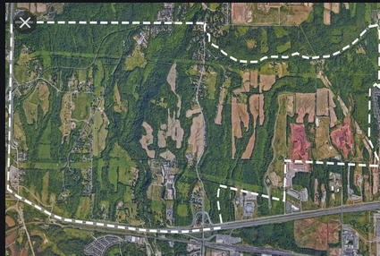North aldershot boundary