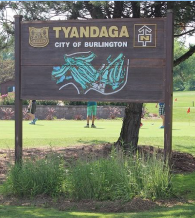 Tyandaga sign