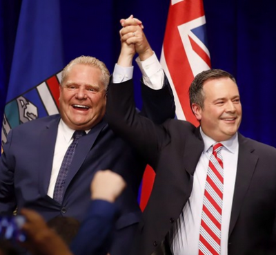 Doug Ford and Jason Kenney